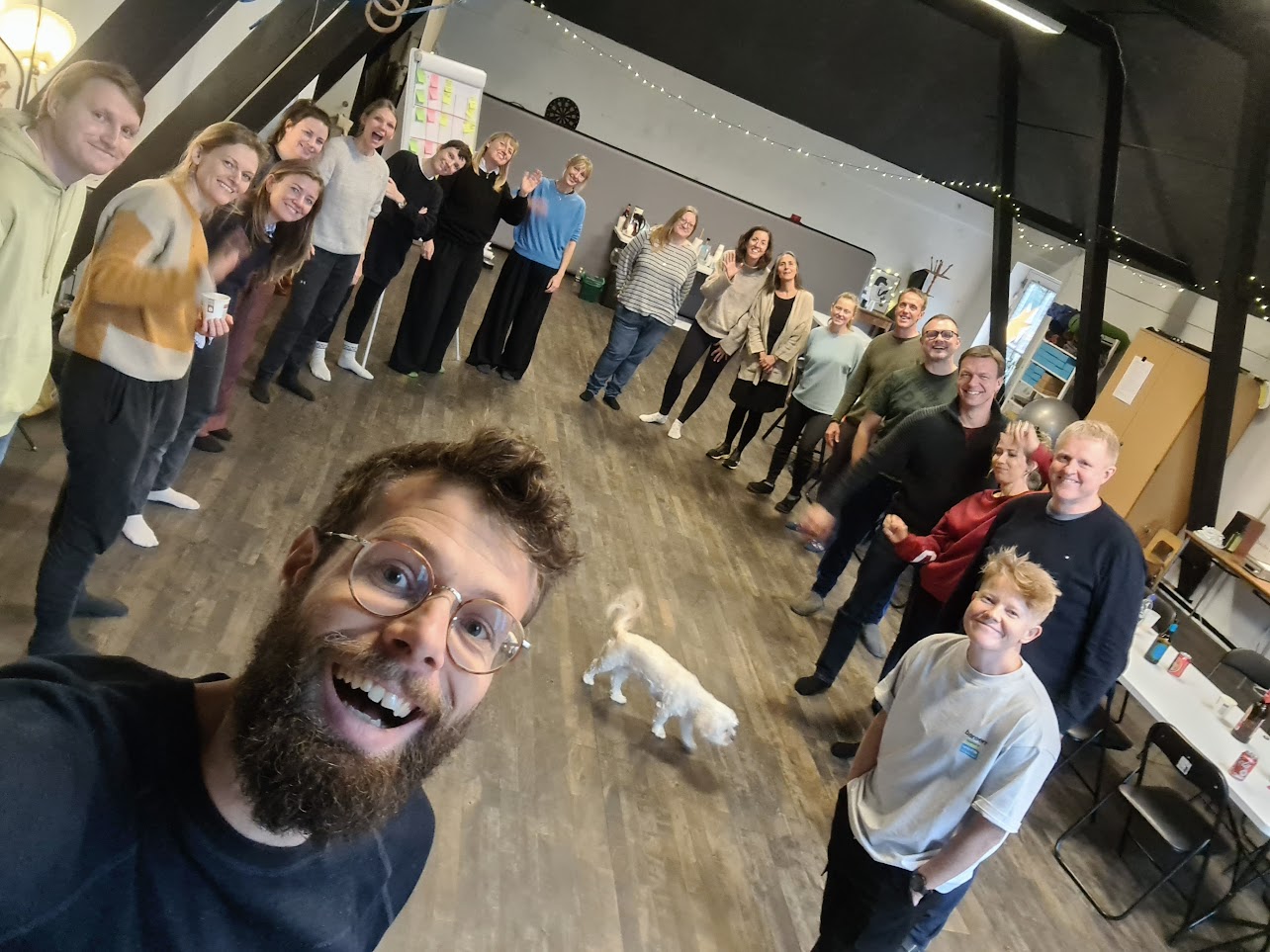 Kasper som facilitator i en workshop.